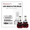 VALENTI LED Headlamp and Fog Lamp HB4 6000K 3300lm