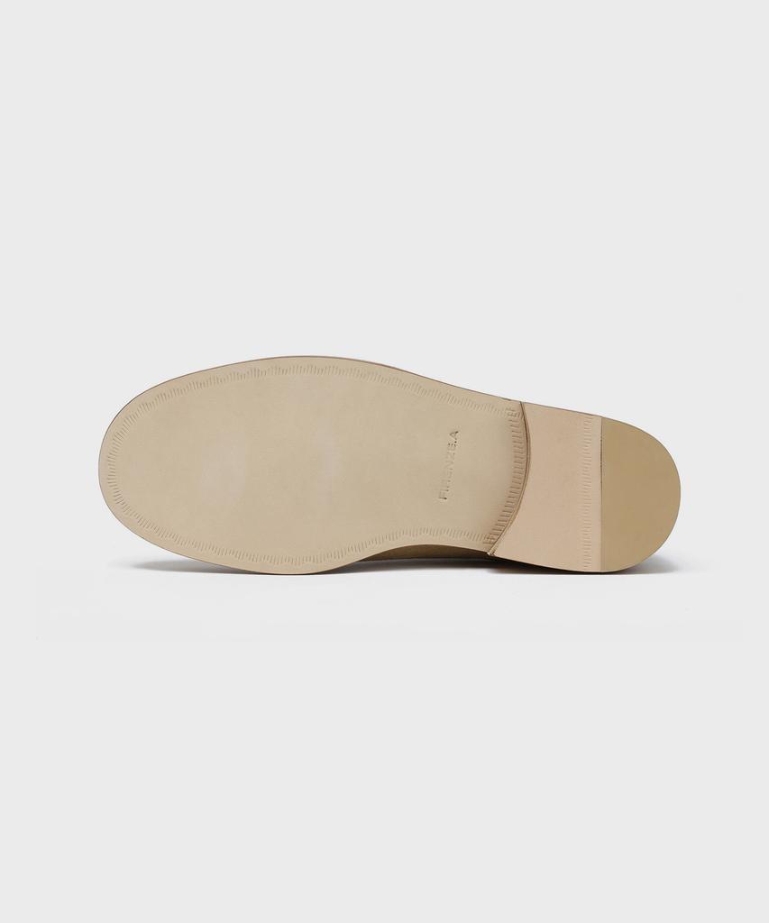 Firenze Atelier [Red Sole] Contemporary Wrinkle Derby 1600 [Ash Beige Suede]