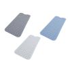 Solid Color PVC Bath Mats, Secure Suction Cup AntiSlip Water Resistant Shower Mats for Bathrooms