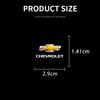 1/2/5/10Pcs Car Logo Car Door Handle Anti Scratches Stickers For Chevrolet Spark Captiva Cruze Malibu Equinox Trax Camaro Bolt