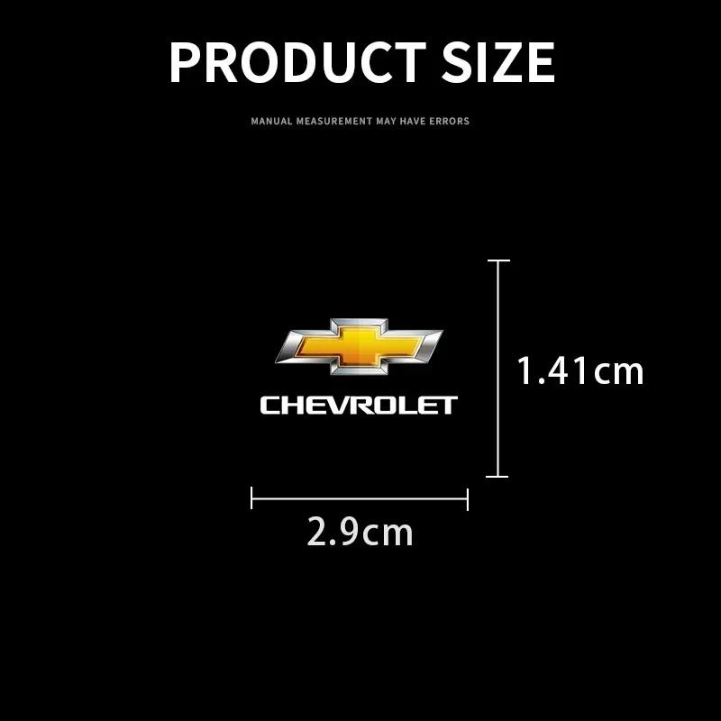 1/2/5/10Pcs Car Logo Car Door Handle Anti Scratches Stickers For Chevrolet Spark Captiva Cruze Malibu Equinox Trax Camaro Bolt