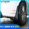 Vtear For BMW X3 G01 2018- Car Tire Front Rear Mud Flaps Splash Guard Rust Prevention Paint Protection Exterior Modification