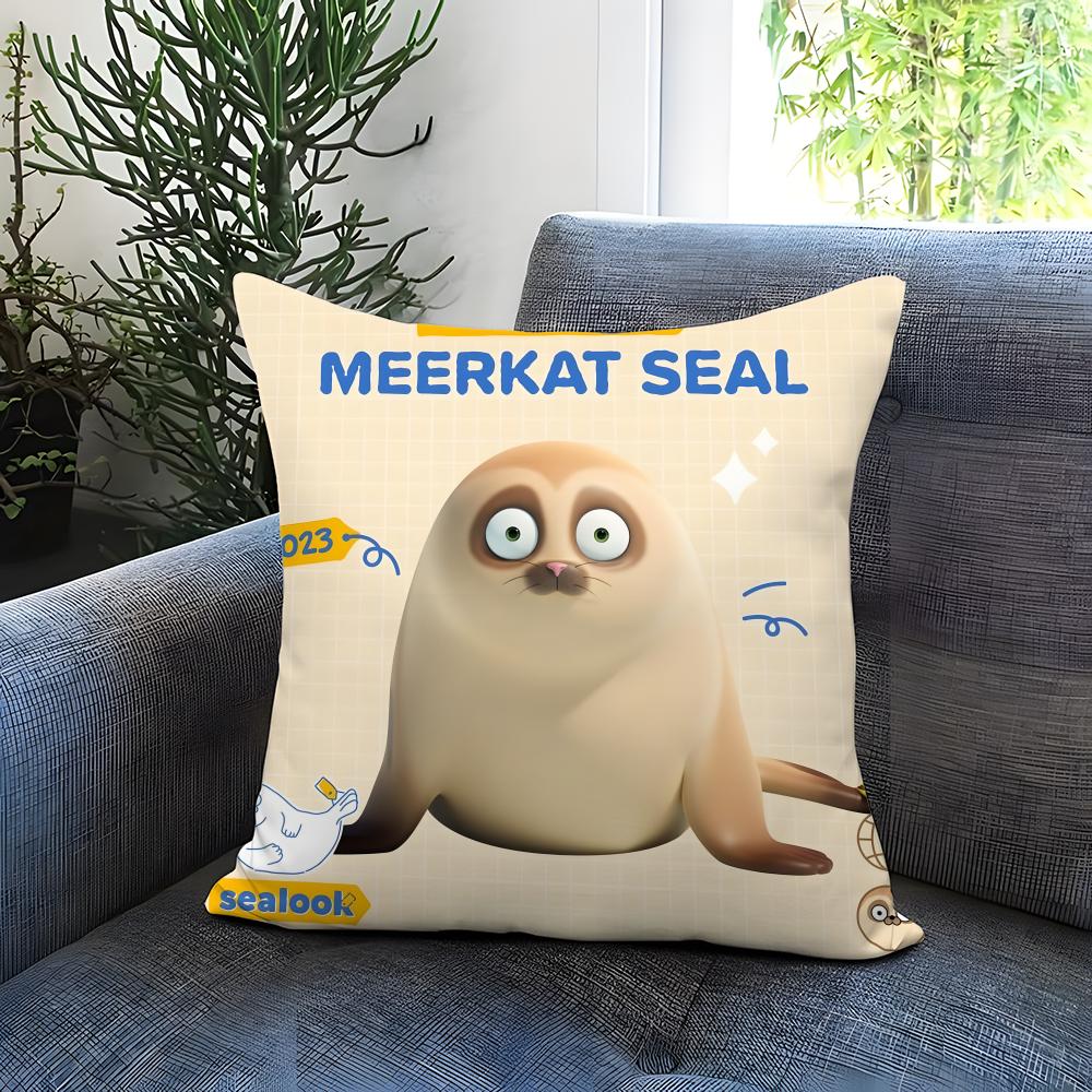 Милая чехол-подушка SEALOOK, удобный, двусторонний, идеален для автомобиля, дивана, спальни Beyond