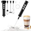 3 In 1 Wireless Rechargeable Electric Milk Frother Foam Maker Handheld Foamer High Speeds Drink Mixer Coffee Frothing Wand
