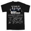 Fast & Furious Vintage 18th Anniversary T-Shirt