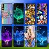 Чехол для телефона Samsung Galaxy A13, A21s, A22, A31, A32, A52, A53, A71, A80, S - Рыцари Зодиака Святого Сейи, Мягкий Черный Корпус