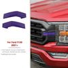 Фиолетовые Накладки на Решетку Переднего Бампера Для Ford F150 2021-2022 Аксессуары