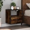 VidaXL Wall-mounted Bedside Tables 2 Pcs Smoked Oak 40x31x39.5 Cm, Cabinet, Side Table, Bed Cabinet, Bedside Cabinet, 848739