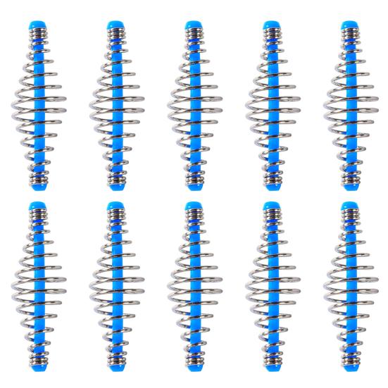 10 шт. Пружина для кормушки, высокая эластичность, поводок для приманки, профессиональная карповая рыбалка, клетки-держатели для кормушки, рыболовные снасти