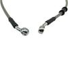 10mm 28 Degree Motorcycle Dirt Bike Braided Line Steel Brake Hose Cable Hydraulic Banjo Pipe 300mm-2200mm for Universal Racing