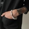 2026 Fashion Trending New Minimalist Men's Pearl Chain Bracelet Necklace Set