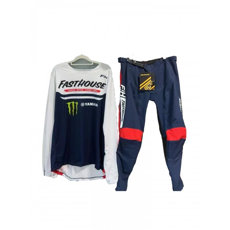 Men Women Cycling Jersey Set Quick Dry Moisture Wicking Mountain Bike Off Road Riding Apparel Season
