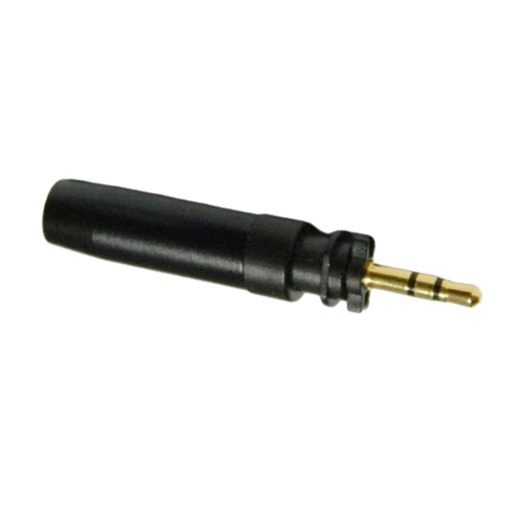 Professional Audio Jack Replacement for SRH440A SRH840A Headphones 3.5mm Repair Plug Metal Connector Durability Design