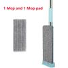 Newest Microfiber Flat Mop Hand Free Squeeze Cleaning Floor Mop with Washable Mop Pads Lazy Mop Household Cleaner Tools 2024
