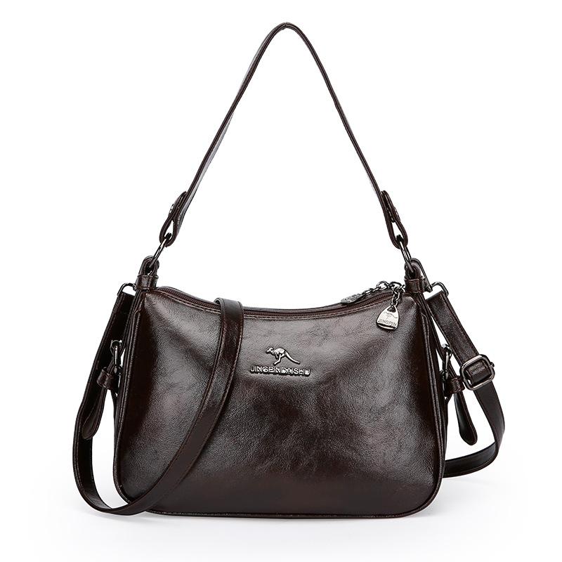 Простая сумка для женщин на весну и лето, большой вместимости, универсальная, сумка через плечо, маленькая квадратная сумка