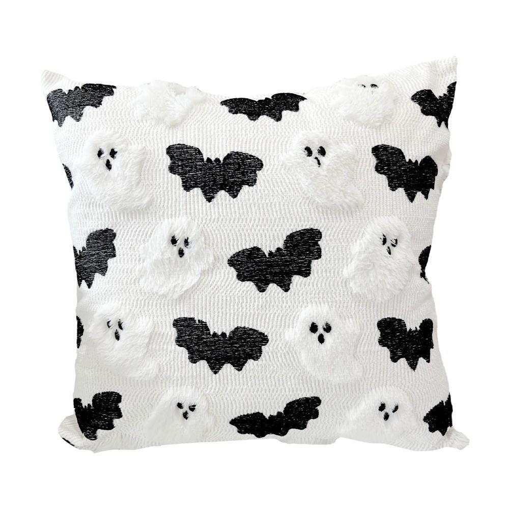Halloween Decorative Pillowcase Square Stuffed Pillow Case Soft Cushion Covers Holiday Decor