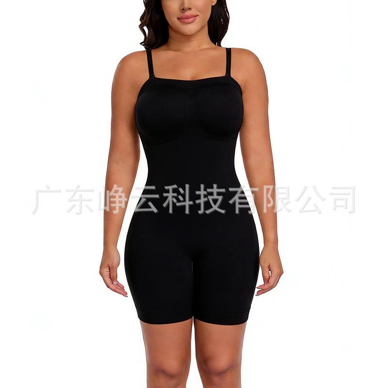 Women S Seamless Shapewear Bodysuit Removable Straps Tummy Control Butt Lifting