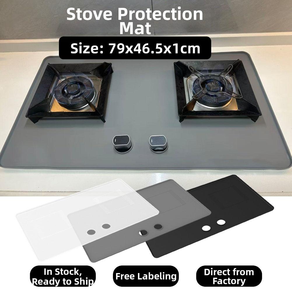 Silicone Protective Pad For Kitchen Stove Top,anti-scald And Heat-insulating Pad Countertop Protector Waterproof Table Placemat