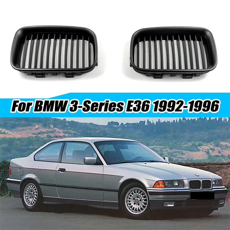 Для BMW 3 серии E36 318I 323I 325I 1992 1993-1996 Рамка воздухозаборника средней решетки Аксессуары воздухозаборника переднего бампера 51138122237 51138122238