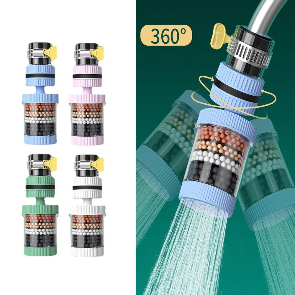 6-слойный фильтр для водопроводной воды, насадка, моющиеся удлинители для смесителя, направляющая для смесителя для раковины, водосберегающее устройство