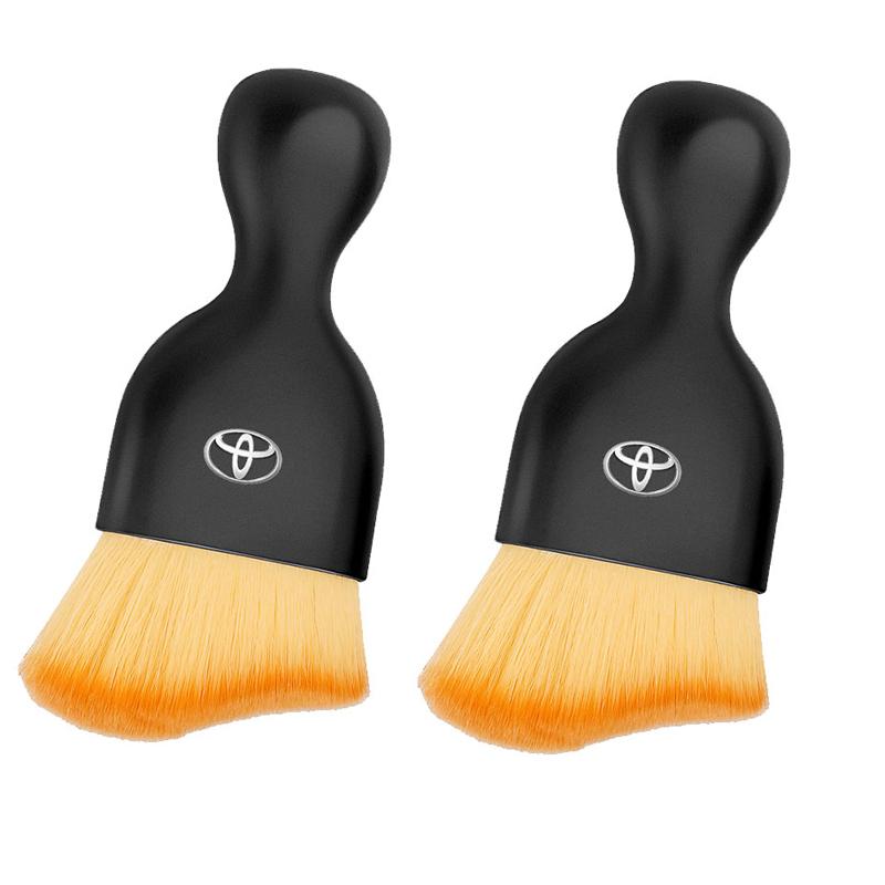 2026 Горячие Для Toyota Колпаки на колеса Автомобильный интерьер Чистящая мягкая щетка Воздуховод Зазоры Пыль Инструменты Для Toyota Corolla Prius Yaris Rav