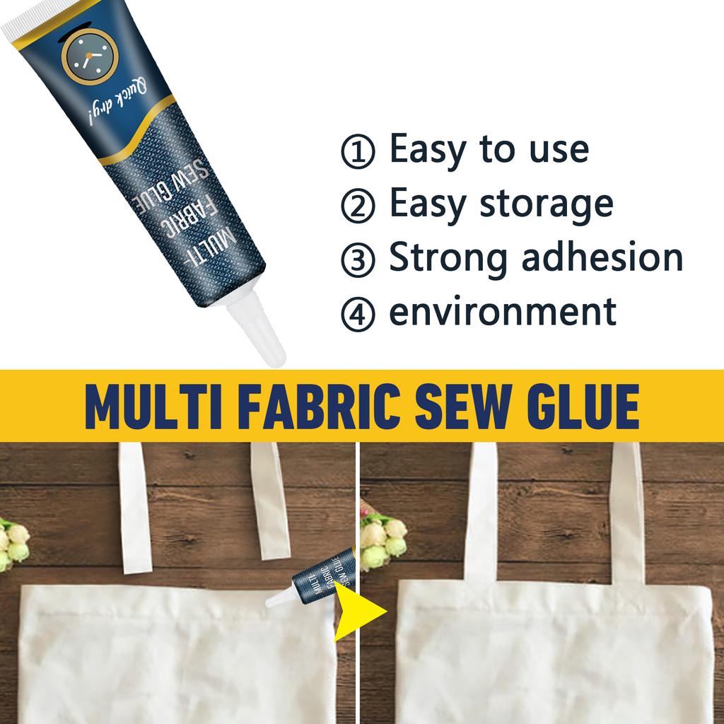 Jue-Fish fabric patching glue, special glue for clothes, printed pants insoles, jeans hole fabric glue