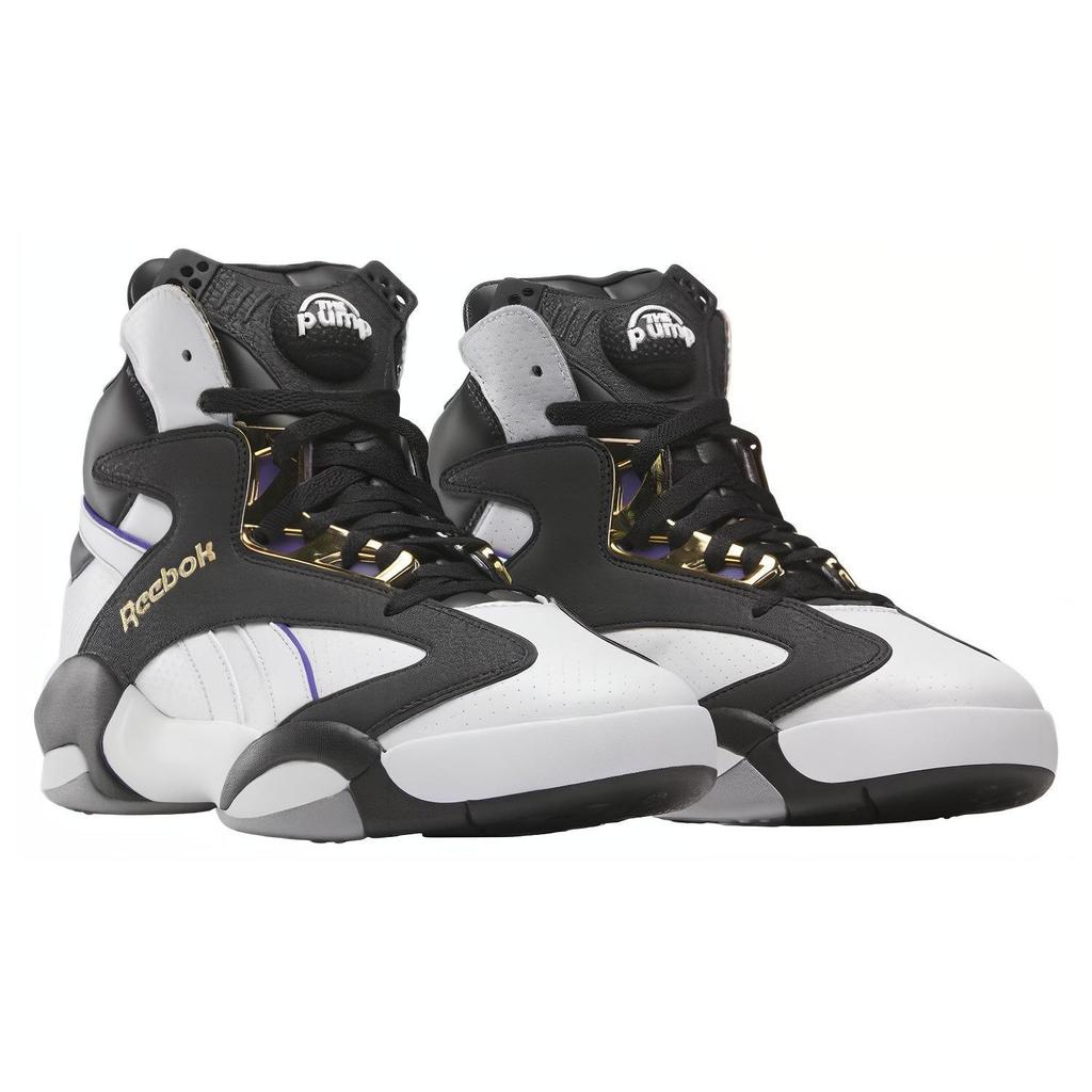 Reebok Shaq Attaq MVP Men Sneakers White Core-Black Gold-Metallic 100032830