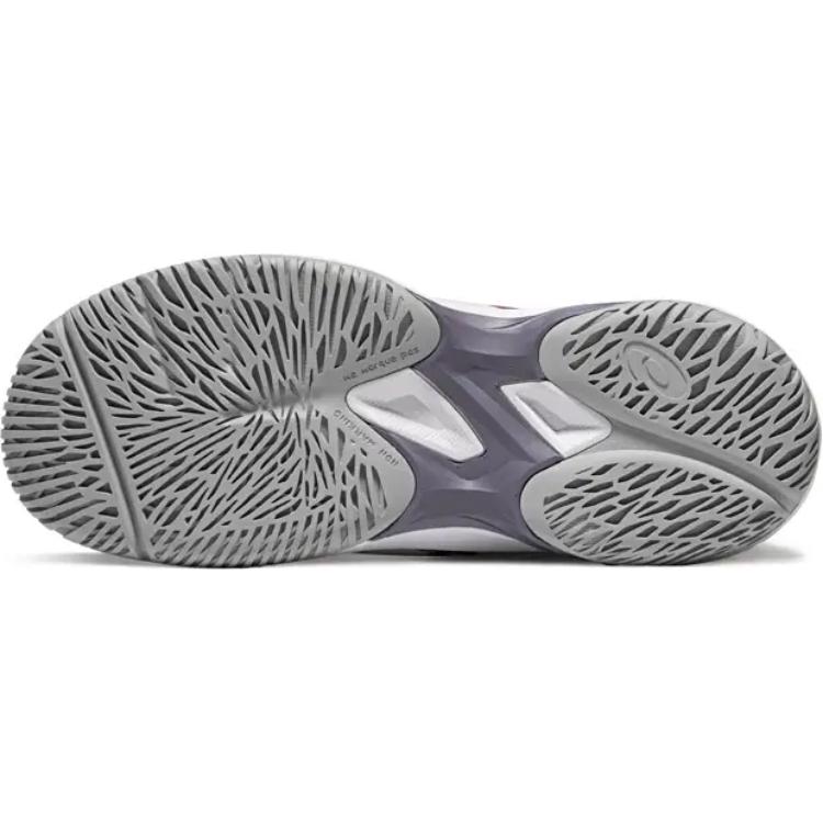 Asics Кроссовки детские Gel Game GS белые серо-фиолетовые 1044A083-110
