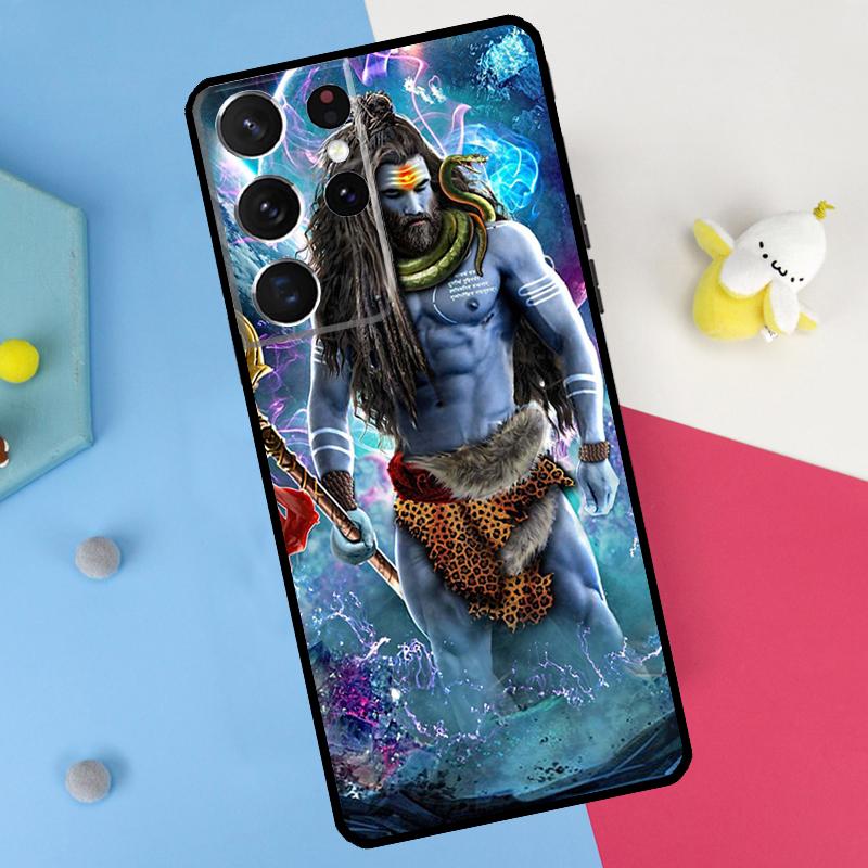 Lord Shiva Hindu God Buddha India Back Case For Samsung Galaxy S26 S25 S24 S21 S22 S23 Ultra S10 Plus S20 FE S25 FE Soft Cover