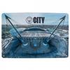 Manchester City FC Metal Stadium Sign (Pack of 2)