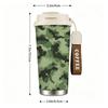 Outdoor Tactical Camouflage Pattern Stainless Steel Insulated Coffee Tumbler Reusable Vacuum Thermal Mug,Portable Leakproof Cup for Travel Sport