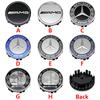 LJX1  4Pcs 75MM Floating Wheel Center Caps Hubcaps for Mercedes Benz C E A B S Class GLE GLA GLB GLC GLS AMG W203 W204 W205 W176 W177