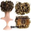 Curly Hair Chignons Hair Bun Claw Clip On Hair Wedding Retro Style