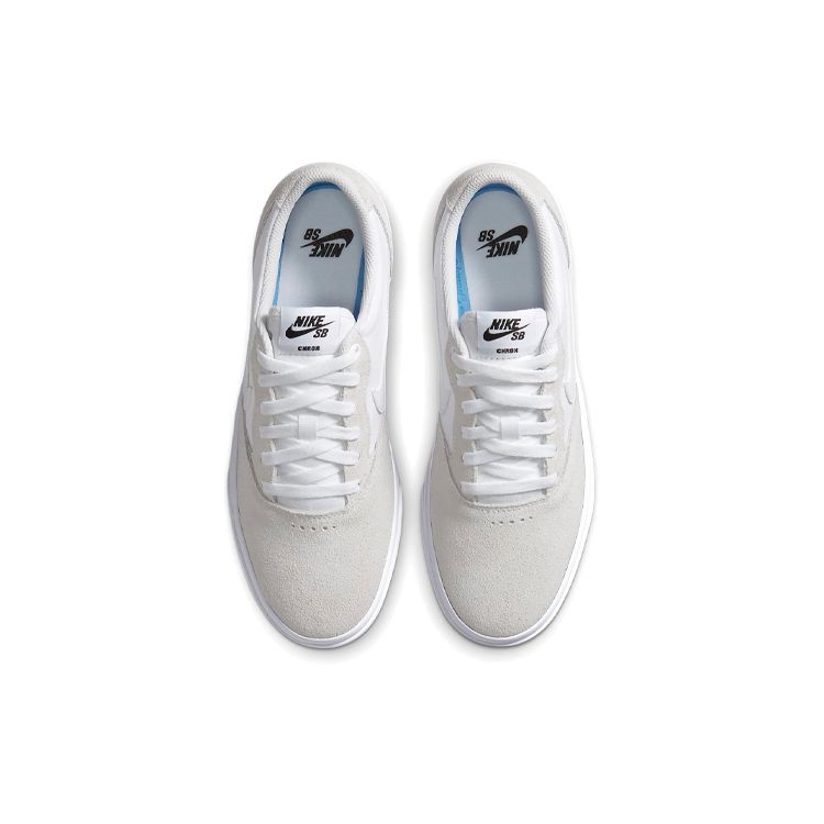 Nike Кроссовки унисекс Chron Solarsoft SB серо-белые CD6278-102