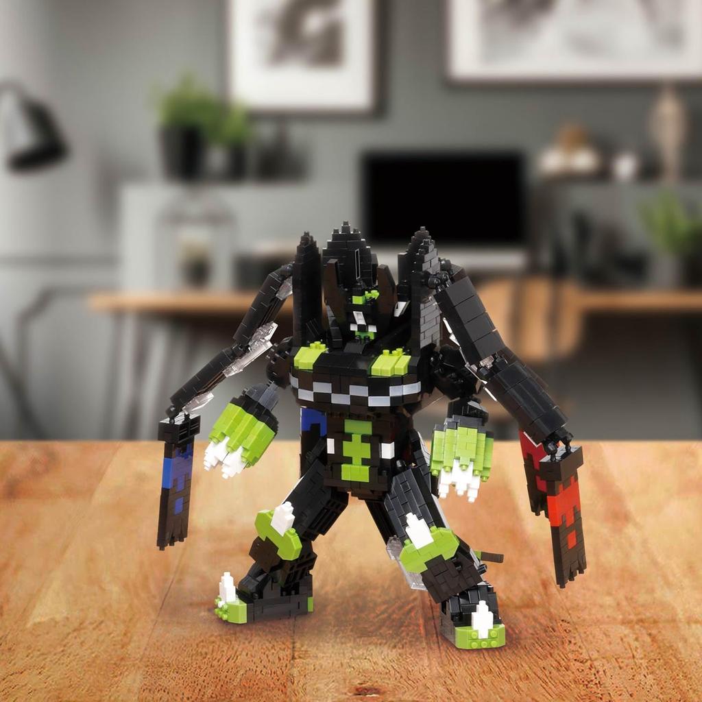 Kawada Nanoblock Zygarde Идеальная форма Deluxe Edition 7 x 28 x 21 см Pokémon NBPM_113