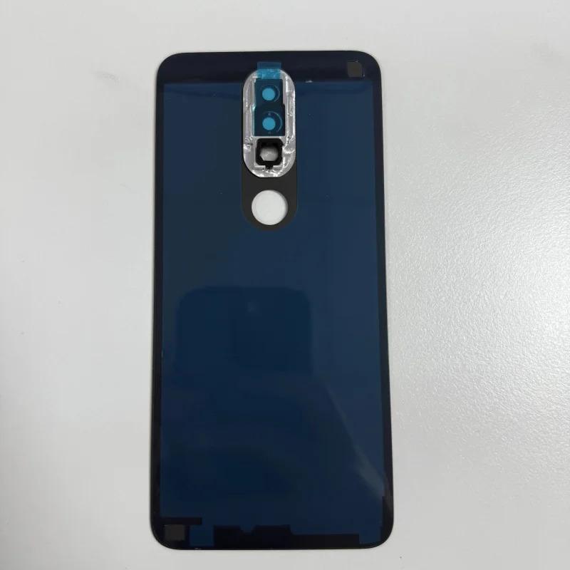 Заднее стекло Для Nokia 5.1 6.1 Plus Nokia X5 X6 Задняя крышка Панель Корпус Замена
