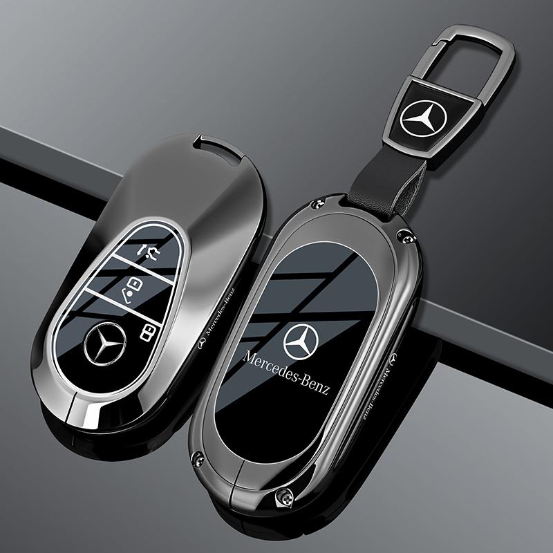 Zinc Alloy Car Remote Key Case Cover Shell For Mercedes Benz A C E S G Class GLC CLE CLA GLB GLS W177 W205 W213 W222 X167 AMG PM5