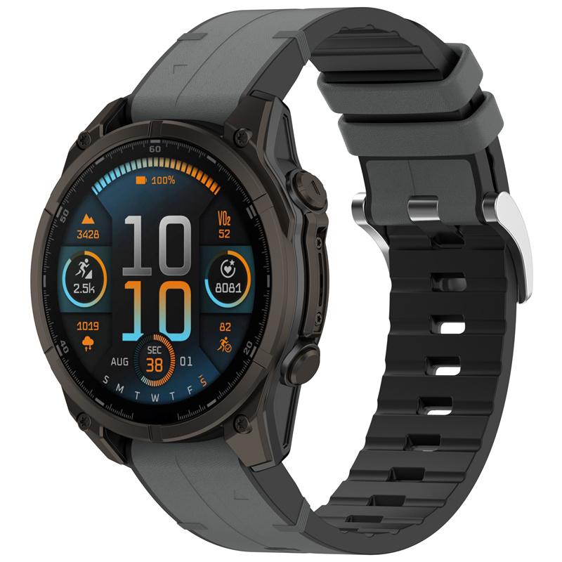 Силиконовый кожаный ремешок 22 22 26 мм для часов Garmin Fenix 8 51 47 мм E 7X 7 Pro 6X 6 Pro 5X 5 Plus Enduro 3 2 ремешок браслет
