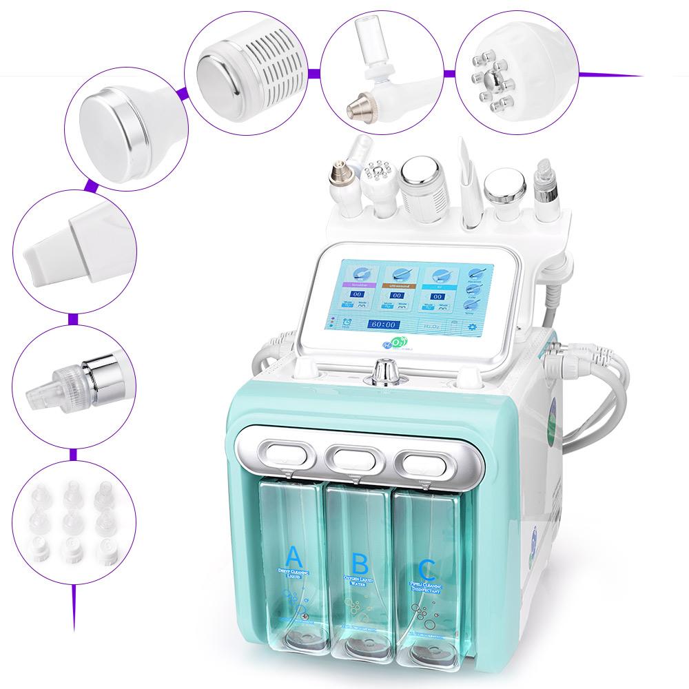 6 в 1 гидродермабразия, микродермабразия, пилинг для лица, машина для глубокого очищения