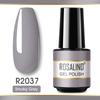 ROSALIND Mini Nail Polish Gel Semipermanent UV Multiple Colors Varnish Hybrid Nail Art Soak Off Top Base Coat Regular Gel Lacquer