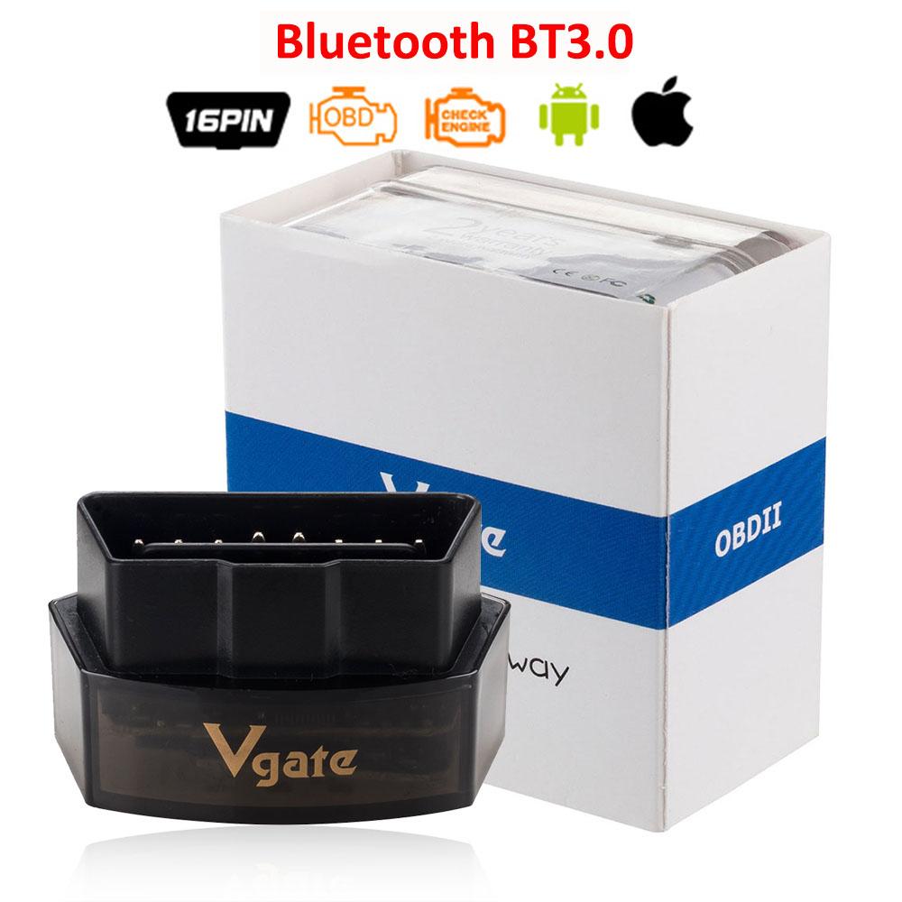 2024 Vgate iCar Pro elm327 V2.3 OBD2 Автомобильные диагностические инструменты WIFI Bluetooth 4.0 для Android/IOS BT3.0 для Android ODB2 Автомобильный сканер