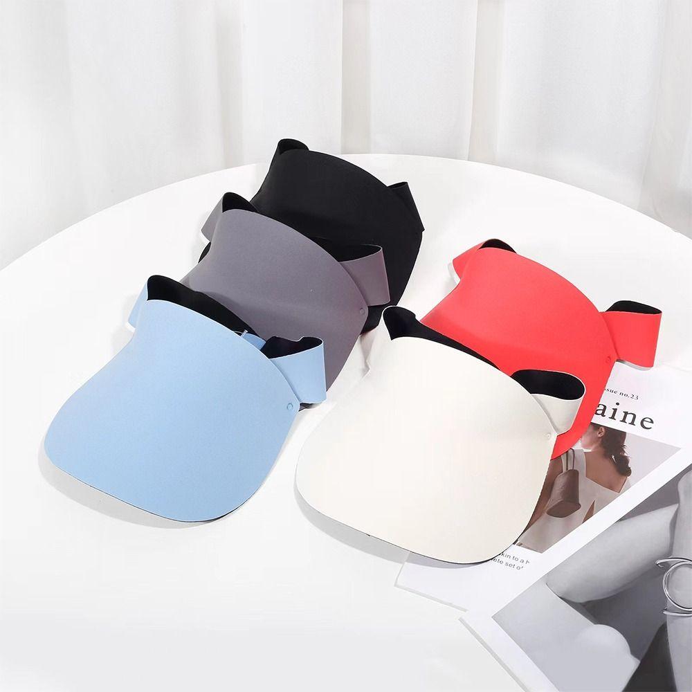 UV Protection Kids Sun Hat Wide Brim Visor Portable Panama Cap  Boys Girls