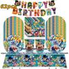 Dragons Ball Theme Birthday Decoration Party Supplies Goku Cup Plates Balloon for Kids Party Accessories Baby Shower Favors Gift