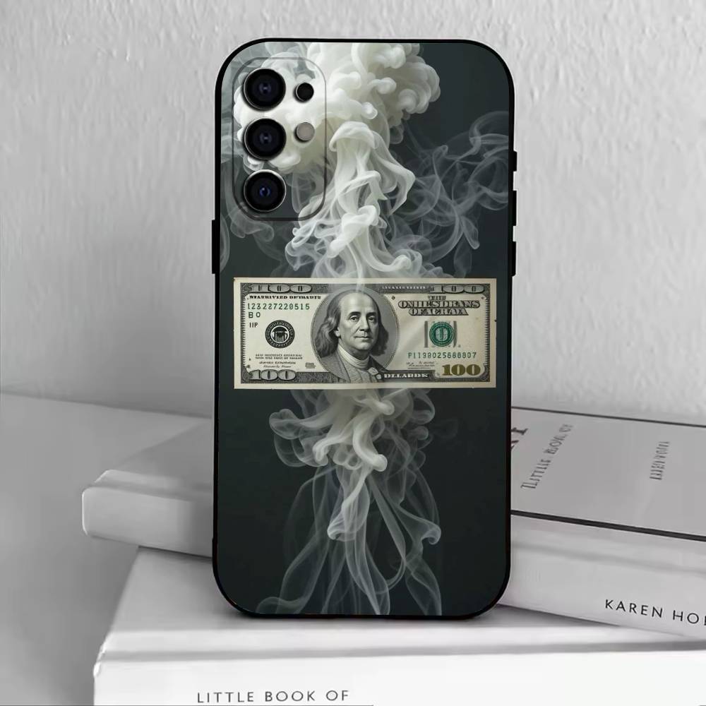Чехол для телефона The-Money-M для Samsung S25, S24, S21, S22, S23, S30, Ultra, S20, Plus, Fe, Мягкий силиконовый черный чехол
