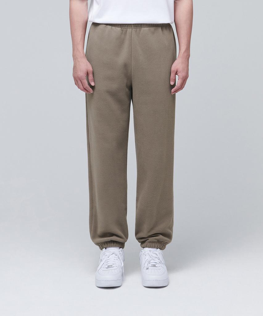 MUSINSA STANDARD Polar Fleece Sweatpants [Dusty Beige]