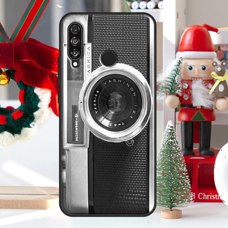 Ретро Классический Винтажный Чехол для Камеры для Huawei Nova 9 10 SE 11 Pro Y60 Y70 Y90 Y61 Y91 Y72 Y73 12i 11i 8i P20 P30 P40 Lite
