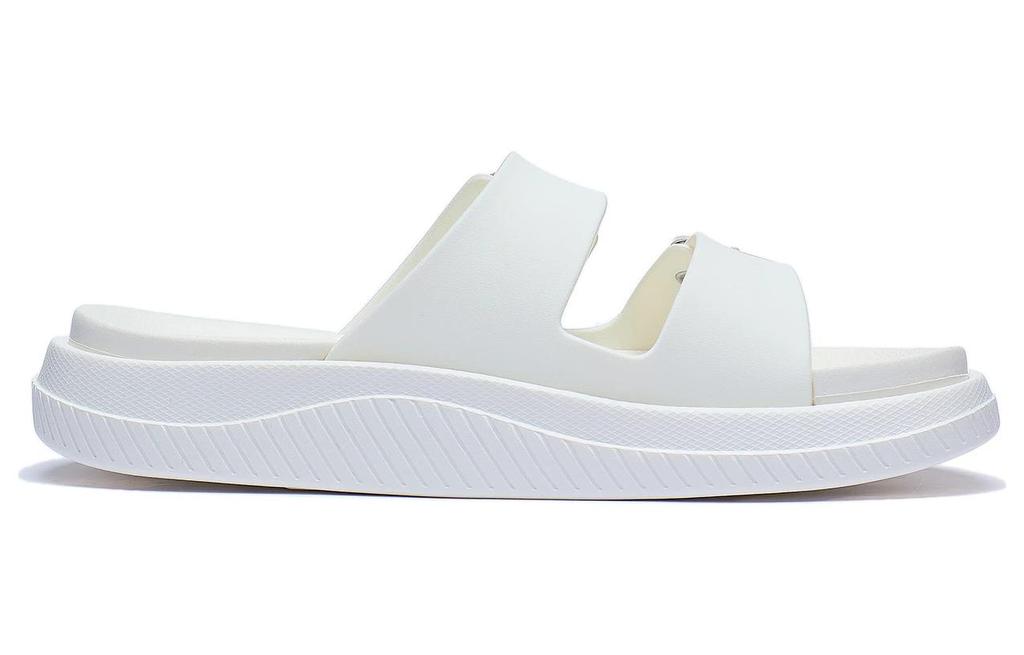 Women's Slippers Li-Ning Li Ning Clap Soft And Comfortable EVA Quiet Slide Slippers Women's White