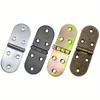 6pcs Metal Folding Flip Hinge, Suitable for Sewing Machine Tables, Mini Cabinets, Wardrobes, and Wardrobe Doors