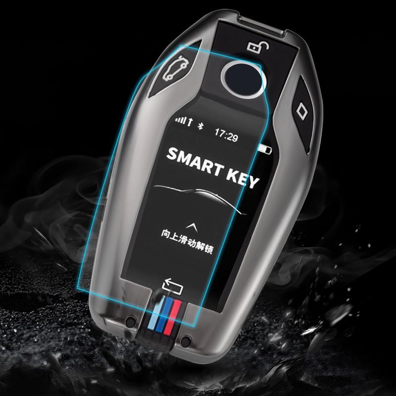 Чехол для автомобильного ключа из сплава для BMW 5 7 серии G11 G12 G30 G31 G32 I8 I12 I15 G01 G02 G05 G07 X3 X4 X5 X7