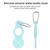 Переноска для бутылки с водой, подвесная пряжка, износостойкий легкий мини-размер, силиконовый держатель для бутылки с водой для путешествий на открытом воздухе